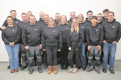 Das Team der Firma Gebäudetechnik Hass in Lensahn.