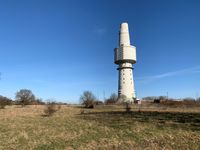 Der ehemalige „Fernmeldeturm M des Marinefernmeldesektors 73".