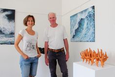 Die Ausstellung von Heike Wünnenberg und Martin Lichtmann in der Stadtbücherei wird am heutigen Mittwochabend eröffnet.