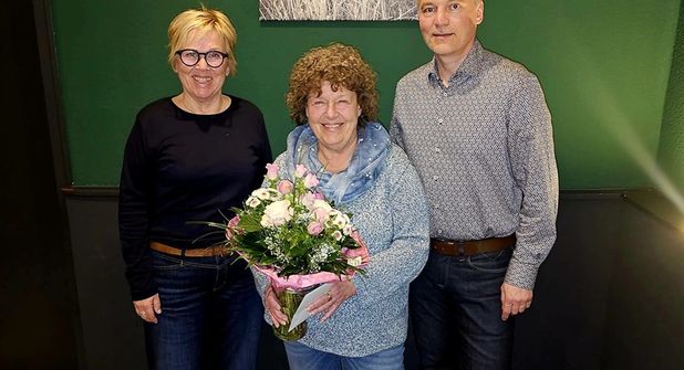 Vorsitzende Kirsten Sköries, Frauke Becker und Sönke Lafrentz (v. lks.).