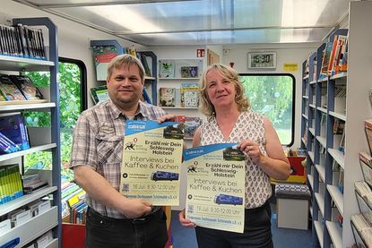 Marc Dobkowitz und Ingrid Tiarks-Gütte freuen sich auf möglichst viele Schleswig-Holsteiner die bereit sind, ihre persönlichen Erlebnisse und Perspektiven aus den vergangenen acht Jahrzehnten zu teilen.