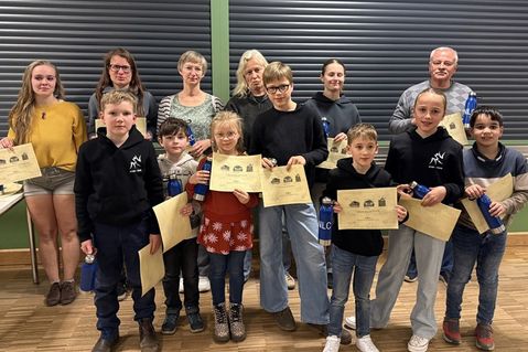 Diese Sportlerinnen und Sportler wurden für ihre sportlichen Leistungen im vergangenen Jahr ausgezeichnet.