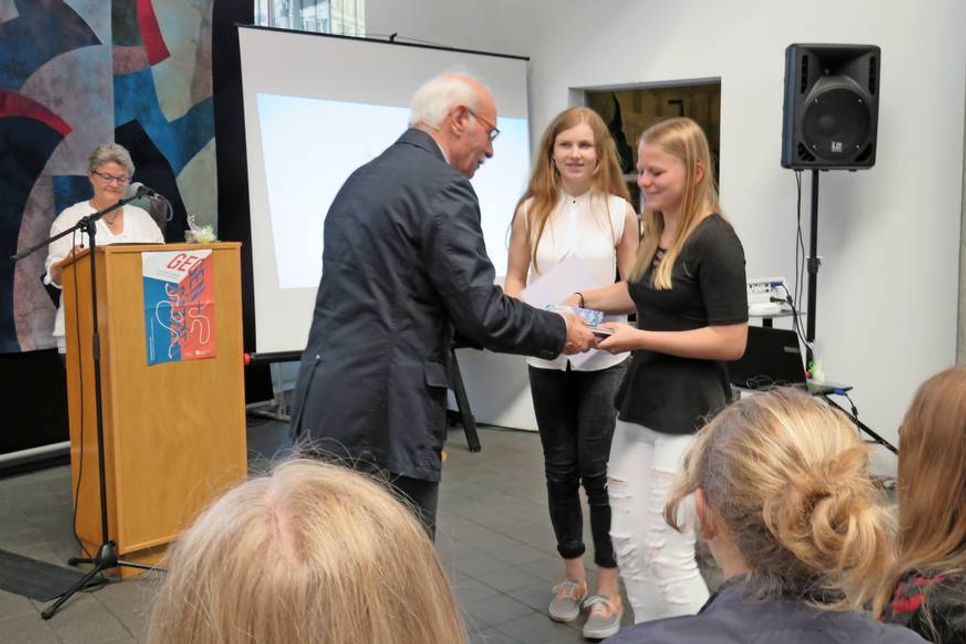 Pia Wernicke und Saskia Schaar wurden dritte Landessieger.