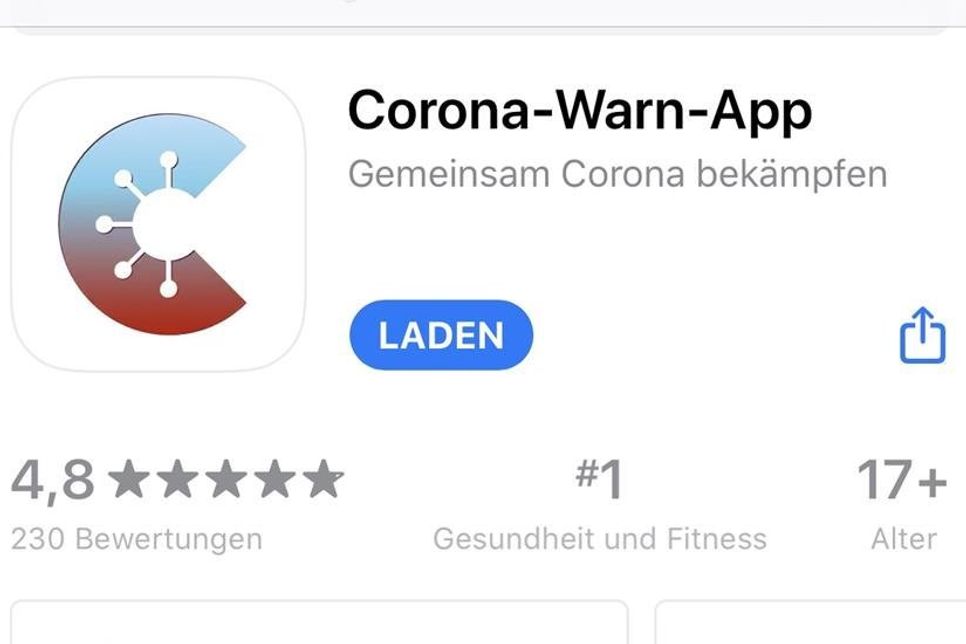 Die offizielle Corona-Warn-App der Bundesregierung dient der digitalen Kontaktverfolgung, um vor einer möglichen Corona-Infektion zu warnen.