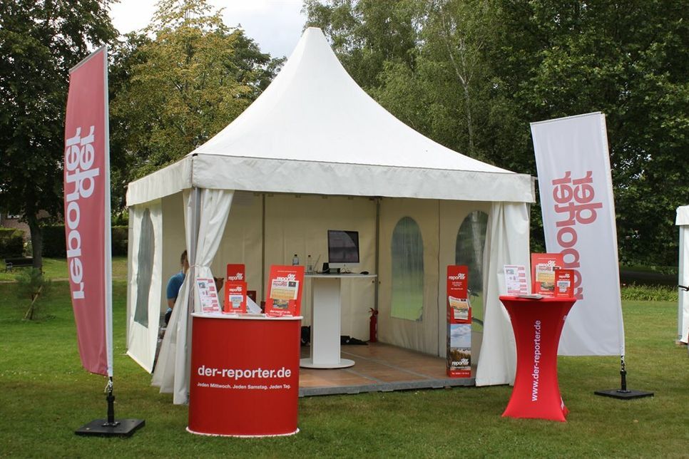 Auch der reporter wird mit einem Stand im Kurpark vertreten sein.