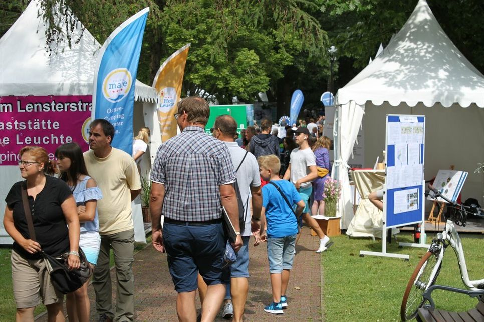 Ziel der Aussteller beim Gewerbefest ist es, sowohl Einheimische als auch Urlauber mit Informationen zu versorgen und ihnen zwei unterhaltsame Tage zu bieten.