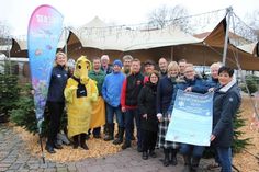 Auch die Neustädter Wochenmarkt-Händler zeigen Flagge für den Meerchenwald und unterstützen den Gewerbeverein und das Stadtmarketing bei ihrem Vorhaben, genauso wie das Sealife Center Timmendorfer Strand, die als Sponsor mit im Meerchenwald-Boot sitzen.