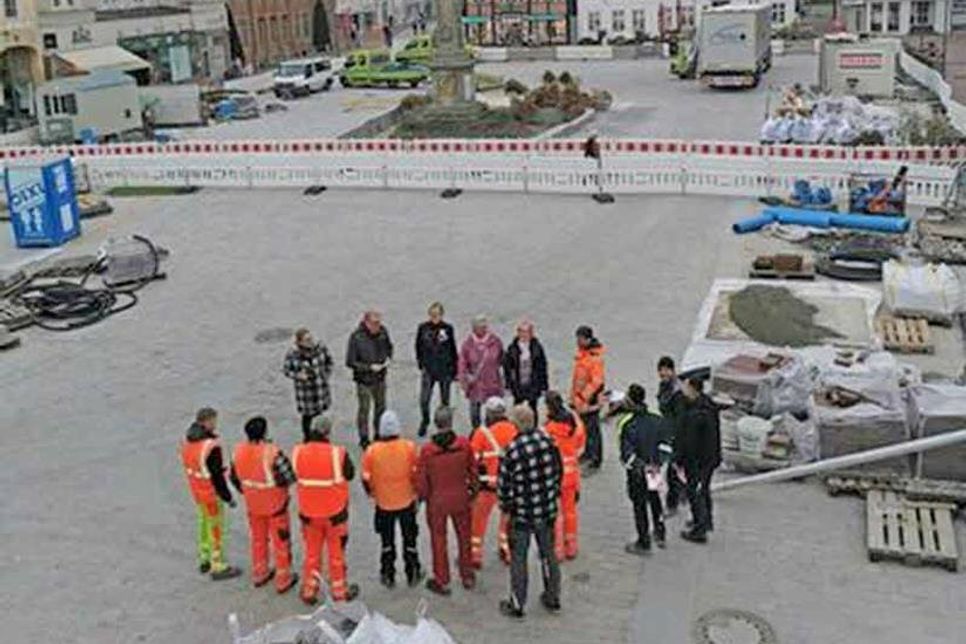 Am kommenden Samstag wird gefeiert: Dann ist der Wochenmarkt zurück auf dem Marktplatz.