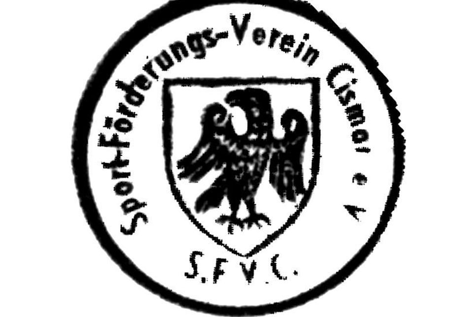 1953 hieß der Verein „Sport-Förderungs-Verein Cismar e.V.“ und führte in seinem Wappen den Johannesadler.