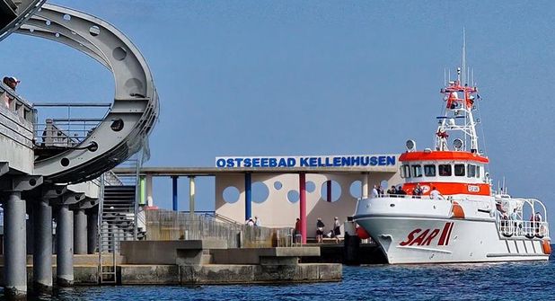 Der Seenotrettungskreuzer „Felix Sand“ ist wieder in Kellenhusen.