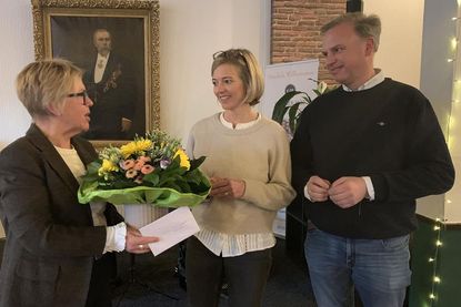 Ulrich und Philippa Bormann vom Campingplatz „Rosenfelder Strand Ostsee Camping“ wurden stellvertretend für das gesamte Team gewürdigt.