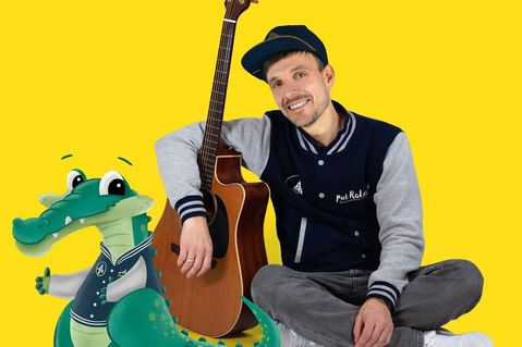 Piet Rakete nimmt Kinder mit auf eine musikalische Reise in fremde Galaxien und ferne Planeten. (Foto: Ilva Voss)