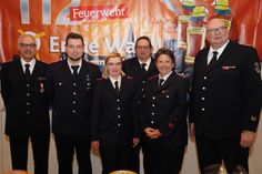 Der Vorstand wurde um den Jugendwart und seine Stellvertreterin ergänzt: Kassenwart Bernd Bader, Jugendwart Fabian Schwarz, stellvertretende Jugendwartin Christin Broders, Gruppenführer Wolfgang Schulz, Schriftführerin Manuela Westphal und Wehrführer Hans-Werner Landschoof (v. lks.).