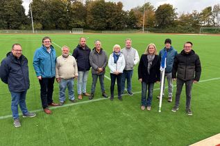 Am Freitag nehmen die Vertreter von Stadt und Schulverband den erneuerten Sportplatz offiziell in Betrieb.
