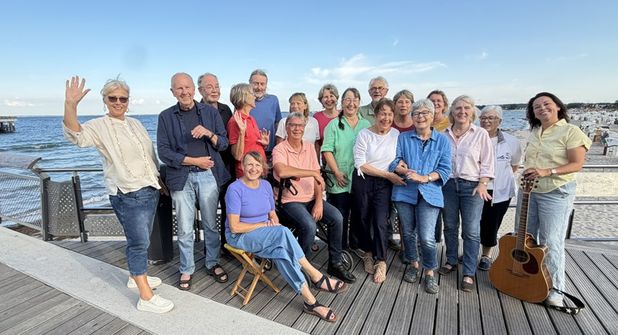 Der Chor Singin’ Haffkrug startet nach der Sommerpause wieder mit seinen Proben und freut sich über neue Mitsänger.