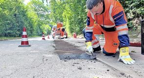 Kleinere Reparaturen können sofort erledigt werden.