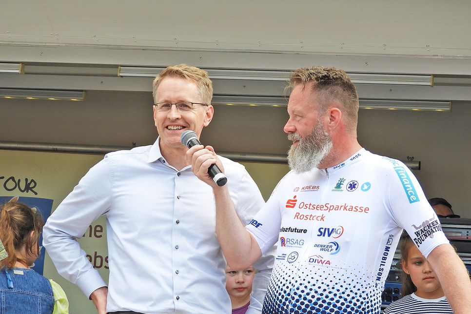„Nächstes Jahr bin ich dabei!“, versprach Daniel Günther.