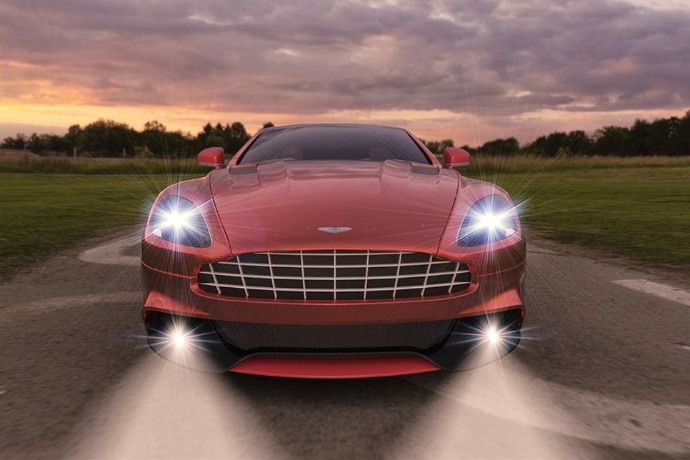 Abbildung 1: So sieht Luxus auf vier Rädern aus: der Aston Martin.