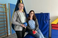 Sandra Dittmer (lks.) und Ramona Küster sind unter anderem auf die Behandlung von Schwindel spezialisiert.
