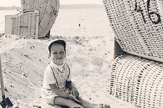 Strandkorb Nr. 46: Joachim Magerstädt als Dreijähriger am 28. Juli 1959 ... (Foto: privat)