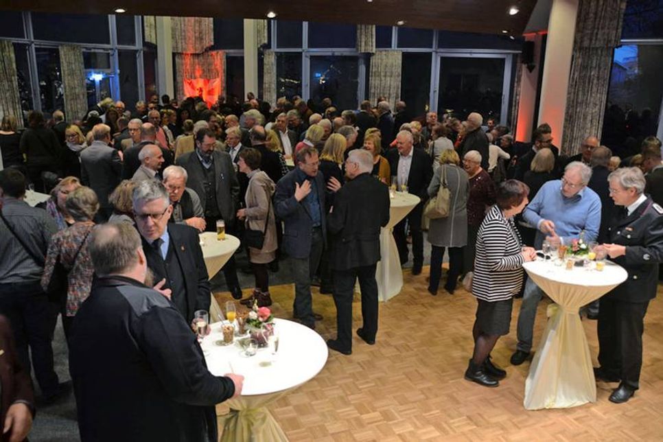 Gut gefüllt war der Saal des Kurparkhauses in Scharbeutz beim Neujahrsempfang der Gemeinde. (Foto: René Kleinschmidt)