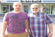 Sie stehen für persönlichen Kontakt und Verlässlichkeit - Firmengründer Uwe Schiebold (lks.) und Geschäftsführer Mirko Willsch.