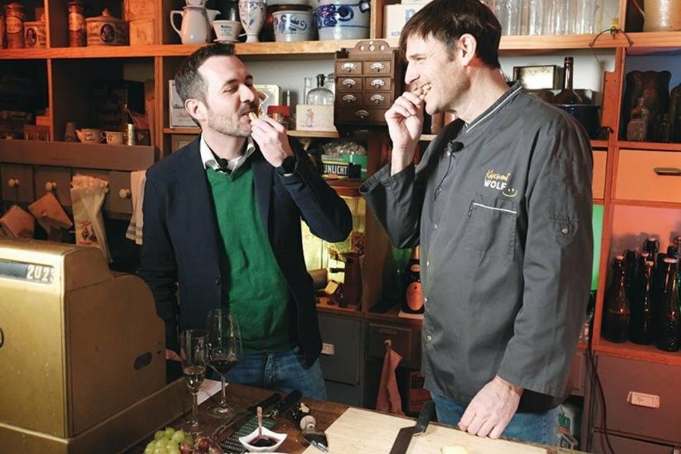 Niko Raap vom Round Table 29 (links) und Käsescout Wolf Wagener führen wieder als Moderatoren durch den Online-Abend.