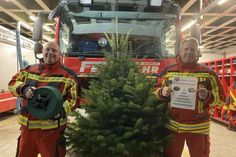 Die Feuerwehr Scharbeutz verkauft in diesem Jahr wieder direkt am Feuerwehrgerätehaus.