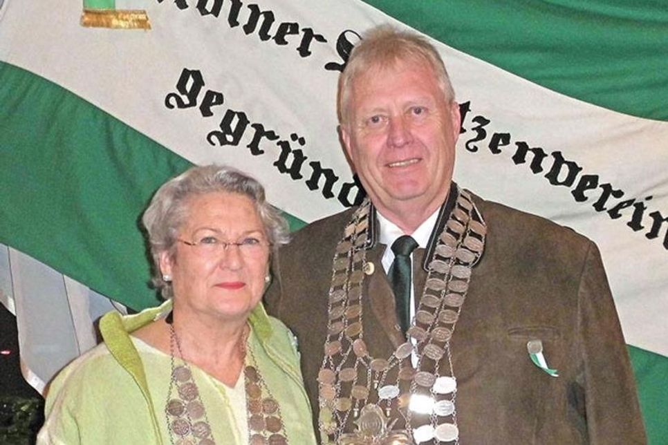 Schützenkönigspaar Karin Gremmel und Jens „de Biker“  Boll.