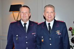 Gemeindewehrführer Stephan Muuss (li.) und sein Stellvertreter Burkhard Wegener zeigten sich mehr als enttäuscht von dem Verhalten der Groß Timmendorfer Wehrführung. (Foto: René Kleinschmidt)