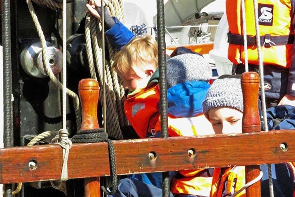 So sieht der Seemannsnachwuchs aus.
