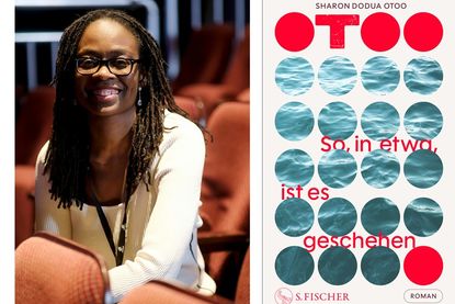 Die Bachmann-Preisträgerin Sharon Dodua Otoo liest am 8. September in der Stadtbücherei aus ihrem Roman „So, in etwa, ist es geschehen“ vor. (Foto lks.: © Francis Oghuma)