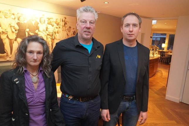 Für zwei weitere Jahre im Vorstand: Jennifer Sausner, Gunnar Steenbock und Torsten Eifler (v. lks.).