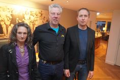 Für zwei weitere Jahre im Vorstand: Jennifer Sausner, Gunnar Steenbock und Torsten Eifler (v. lks.).