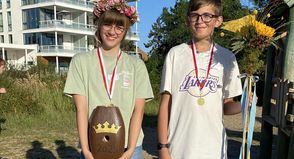 Jana Grimm und Jasper Hoff wurden in ihrer Altersklasse zu den neuen Majestäten gekrönt.