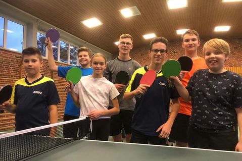 Beim Tischtennis sind noch Plätze frei.
