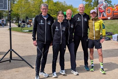 Peter Massny, Pia Feline Loors, Rolf Brandt, Andreas Boller und Andreas Loors starteten bei den Landesmeisterschaften (v. lks.).