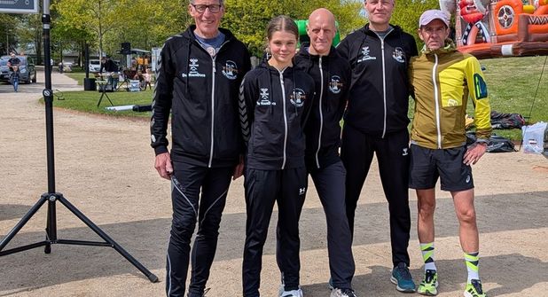 Peter Massny, Pia Feline Loors, Rolf Brandt, Andreas Boller und Andreas Loors starteten bei den Landesmeisterschaften (v. lks.).