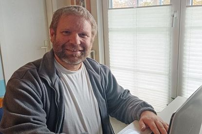 Mike Preuß vom Computerclub Klausdorf organisiert die Ausstellung.