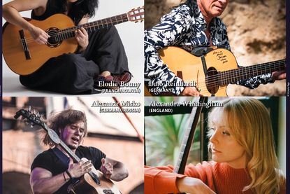 Von links oben nach rechts unten: Elodie Bouny, Lulo Reinhardt, Alexandr Misko, Alexandra Whittingham