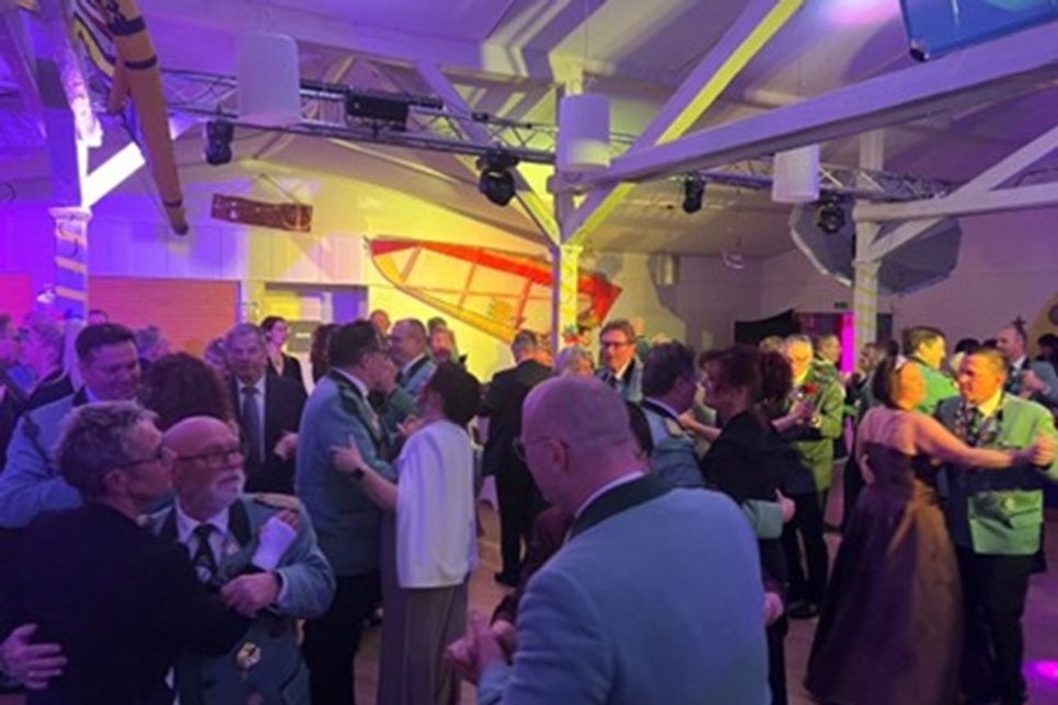 Stets gut besucht – die Tanzfläche im Schützenhof.