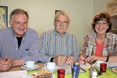 Olf Leder, Gerd Garczewski und Verena Treppe (v. lks.) nehmen sich nun gemeinsam der Vereinsarbeit an.