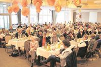Liebevoll dekoriert und gut besucht: die Strandhalle.