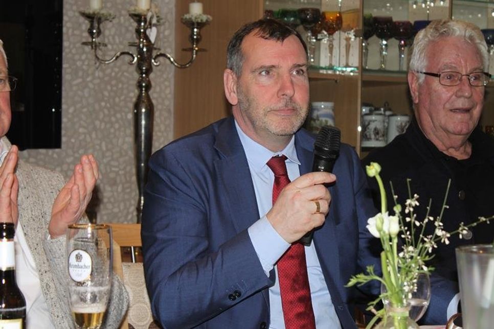Volker Koppitz führte zum ersten Mal durch die Jahreshauptversammlung.
