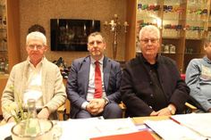 Die gewählten Vorstandsmitglieder v. lks.: Thomas Schiekiera-Litzka (Beisitzer), Volker Koppitz (1. Vorsitzender) und Werner Leinweber (Schriftführer).
