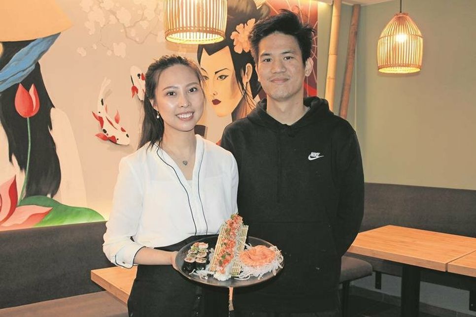 Tien Cuong Mai mit seiner Frau Thanh Nga Nguyen.