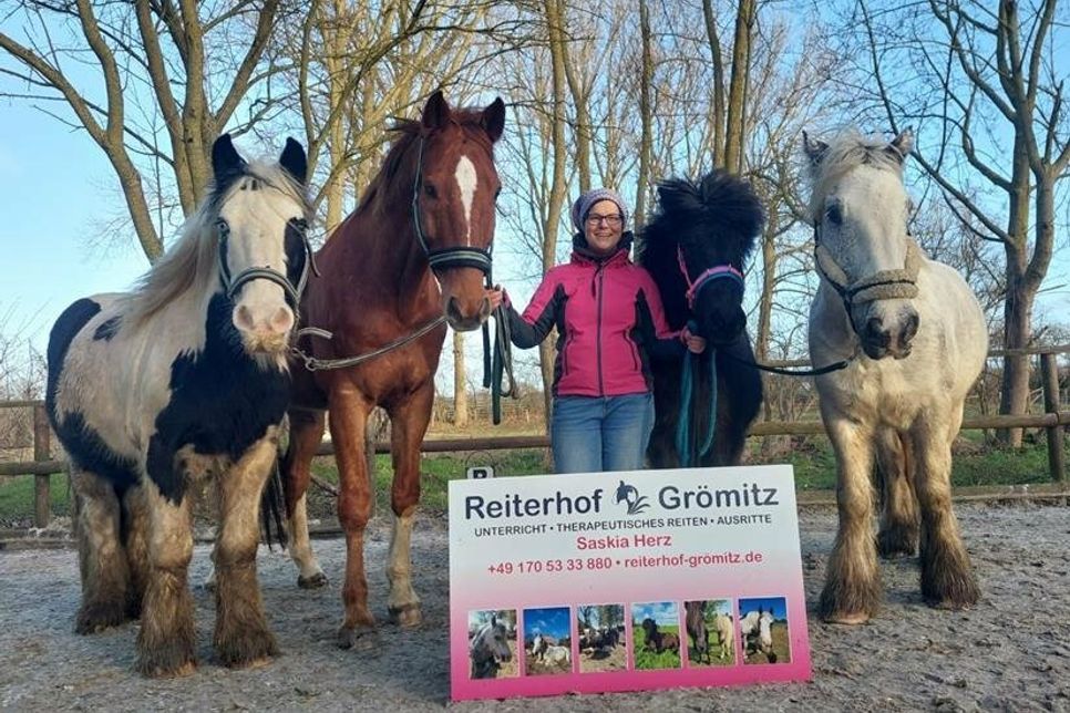 Saskia Herz setzt mit ihren Tieren auf kompetente Heilpädagogik.