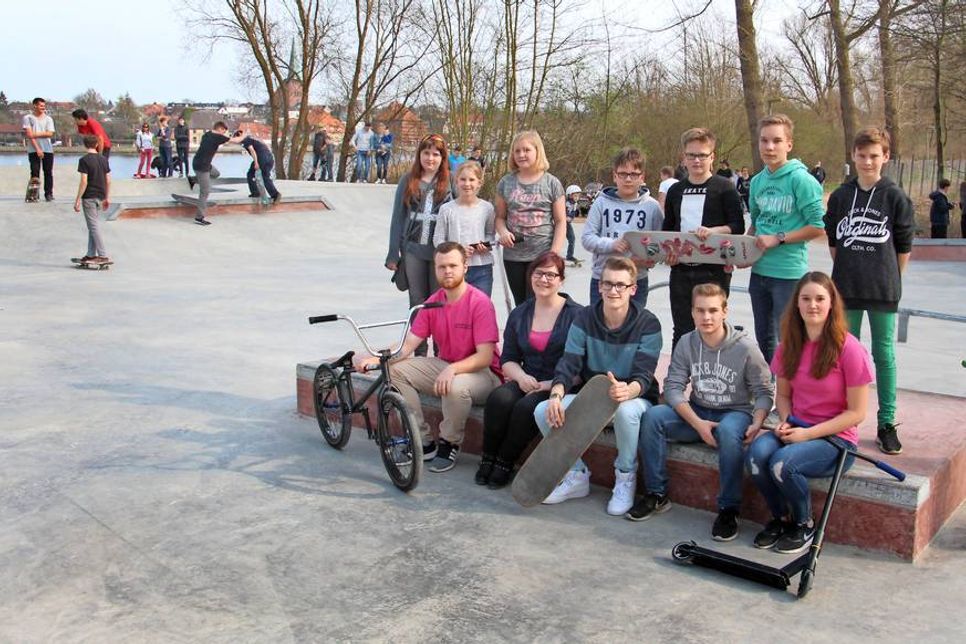 Die Umgestaltung der Skateranlage ist vor allem dem Engagement des Kinder- und Jugendparlaments zu verdanken.