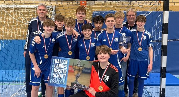 Zum Kader der Siegermannschaft gehörten Simon Franke (Tor), Lennard Schröder, Lion Hassel, Umut Redzheb, Carlos Klaus, Matti Schmidt, Joona Müller, Jan, Clausen, Henri Jasper und Mohamed Kharboutli.