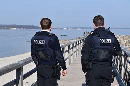 Buckelwal vor Niendorf/Ostsee gestrandet